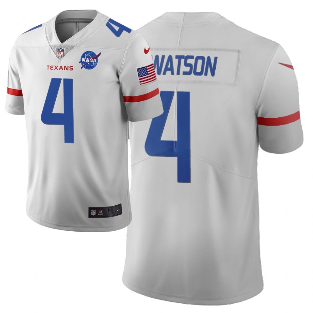 Men Nike NFL Houston Texans #4 deshaun watson Limited city edition white jersey